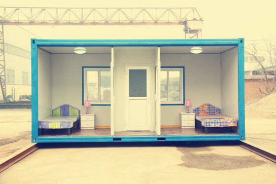 Cina Dormitory Mobile Container Homes, Pengiriman Kontainer Baja Untuk Pindah Rumah pabrik