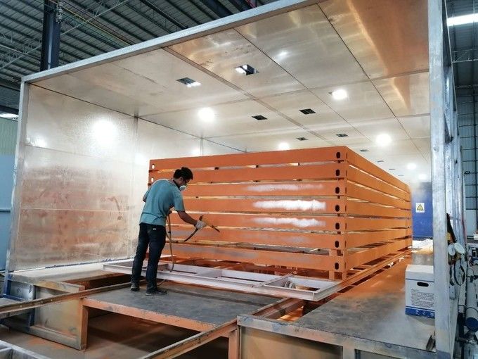 Foshan Boxspace Prefab House Technology Co., Ltd lini produksi pabrikan