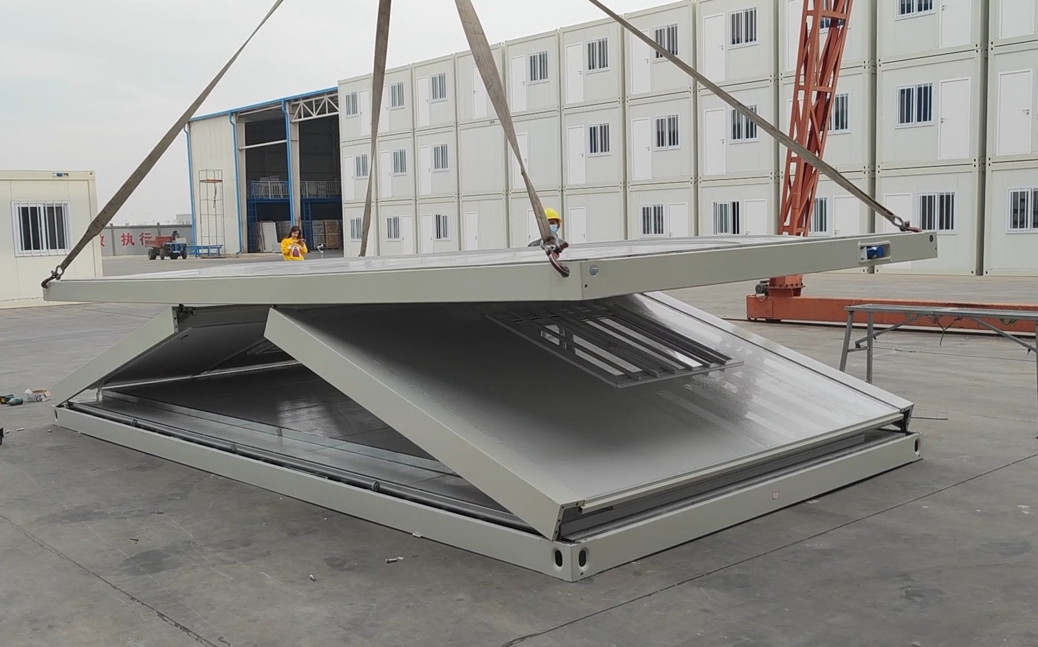 kualitas Rumah Kontainer Prefabrikasi pabrik