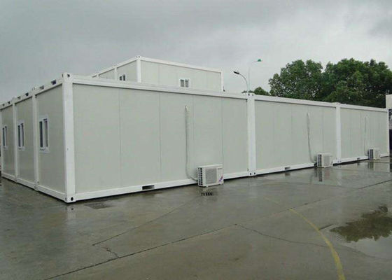 Cina Putih Mobile Container Homes Environment Friendly Assembly 6000mm * 2438mm * 2896mm pemasok