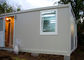 Tempat Tinggal Sementara Modular Container House Steel Door Dengan Fasilitas Sanitasi pemasok