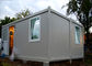 Tempat Tinggal Sementara Modular Container House Steel Door Dengan Fasilitas Sanitasi pemasok