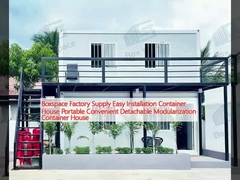 Suplai Pabrik Boxspace Mudah Instalasi Rumah Kontainer Portable Nyaman Detachable Modularization Rumah Kontainer