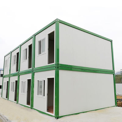 Staff Container Kamar tidur sepenuhnya dirakit Mobile siap dibuat Kontainer House Filipina Sandwich Panel Prefab Rumah