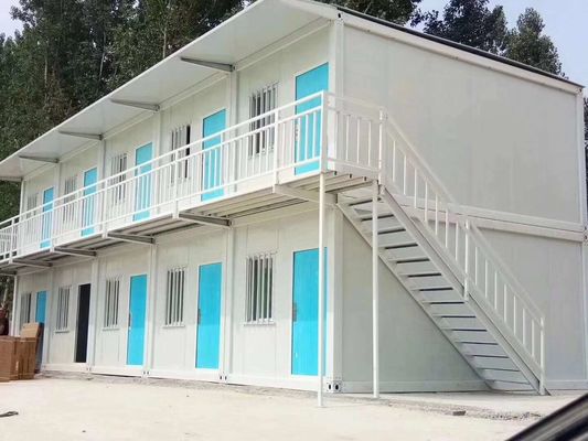 Modern Modular Prefab 20 40 Ft Container Flat Pack Homes Prefab Banjir Proof Mini Container Camping Warehouse