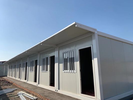 China Rumah Kontainer yang Bisa Dipisahkan Bungalow Flat Pack Container Rumah Dengan Kamar Mandi