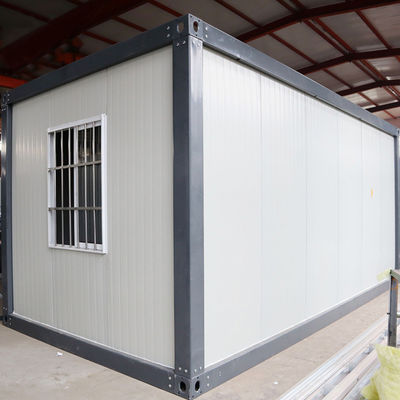 Rumah Kontainer tahan lama yang bisa dilepas Baja Fleksibel Prefab 40ft Rumah