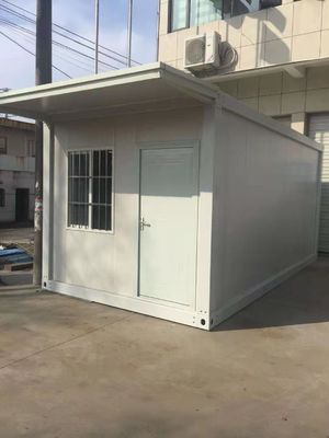 Rumah Kontainer Mewah 18 sqm, tahan angin topan tahan api Smart Prefab Rumah