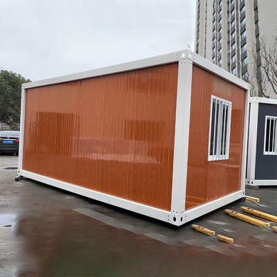 Modular Portable Situs Kantor Kontainer Anti karat Baja Prefab Rumah Modular
