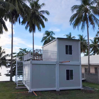 Isolasi Prefabrikasi Flat Pack Kontainer Rumah Konstruksi Kontainer Rumah Dengan Dekorasi Mewah