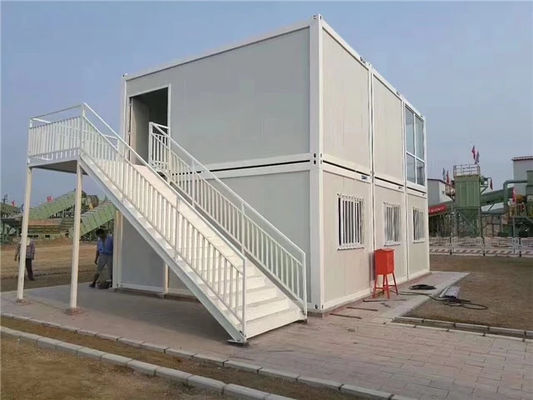 BOX SPACE Rumah Kontainer Modular, Kantor Modbox Untuk Situs Konstruksi Dan Pekerja Tambang, 40HQ Dapat memuat 17 unit