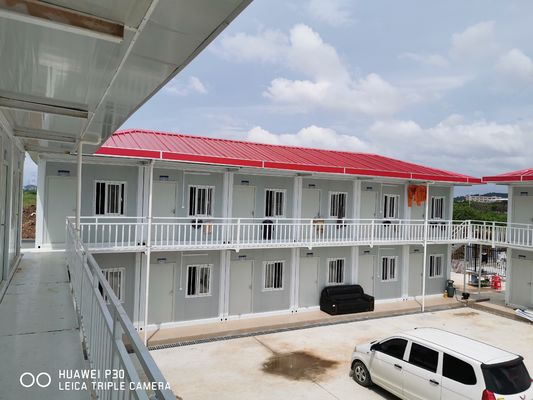 BOX SPACE rumah modular prefabricadas rumah murah prefabricadas ekonomi rumah 3 kamar tidur 2 lantai 3 kamar mandi
