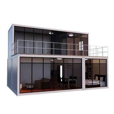 Rumah Kontainer Mobil Mewah, 20ft Detachable Prefab Kontainer House