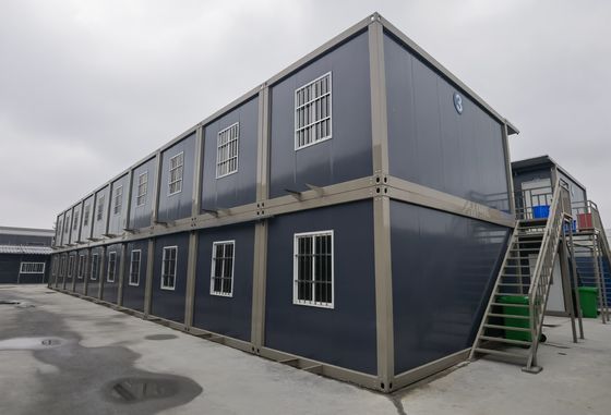 Isolasi Kontainer yang bisa dilepas Rumah 20' Pekerjaan Kamar Hotel Akomodasi