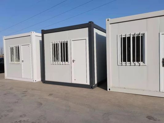 Kamar tidur pekerja Flat Pack Container House Kantor Kabin ISO9001