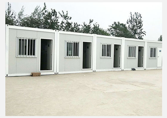 Modern Modular Prefab 20 40 Ft Container Flat Pack Homes Prefab Banjir Proof Mini Container Camping Warehouse