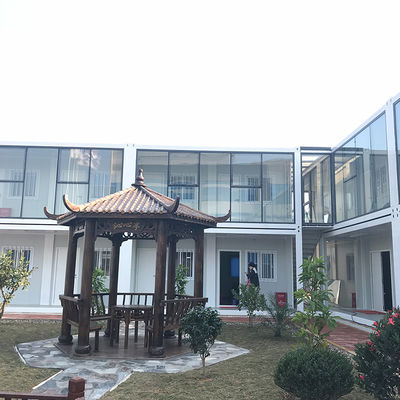 OEM Flat Pack Container House Residential Mobil Rumah tahan angin