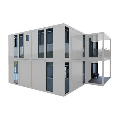 20ft Rumah Kontainer Desain Perumahan Kontainer Ekonomi Rumah Untuk Puerto Rico Prefabrikasi 3 Lantai Konstruksi
