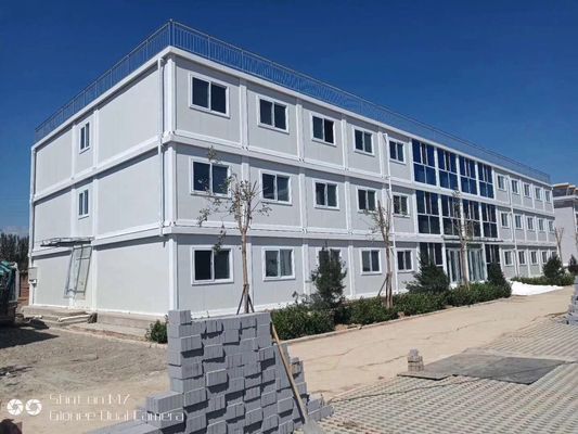 Rumah Kontainer Multi-Lantai, 20ft Kabin Prefab Kontainer Rumah