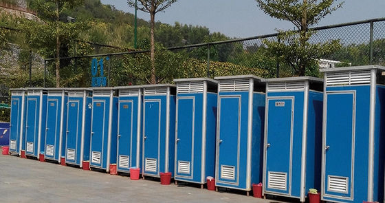 Mudah Dipasang Baja Portable Toilet Sewa Kabin Pindah Untuk Daerah Pedesaan