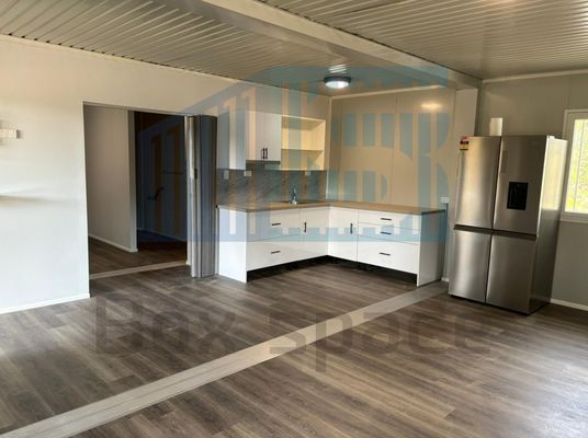 BOX SPACE Harga Grosir Kontainer Pengiriman 40ft Rumah Inovasi Harga Baik Rumah Prefab Kontainer Rumah Dengan Dapur