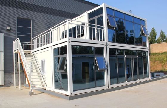 Rumah Kontainer Pengiriman Multifungsi Modular Rumah Prefab Anti-Seismik
