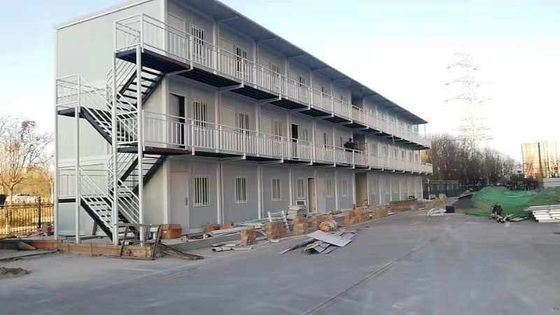 20ft 40ft Modular Container House tahan angin Nyaman