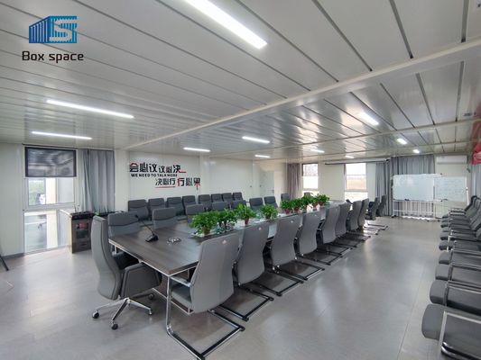 Dua set Kabin Kantor siap pakai, 20 kaki 40 kaki Kabin Kantor portabel