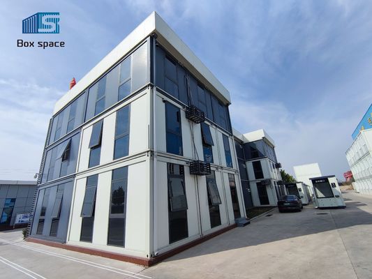 20ft 40ft Flat Pack Unit akomodasi OEM Detachable Container House