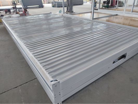 Kamping Prefab Lipat Kontainer Rumah, 20ft Modular Kontainer Rumah Kantor