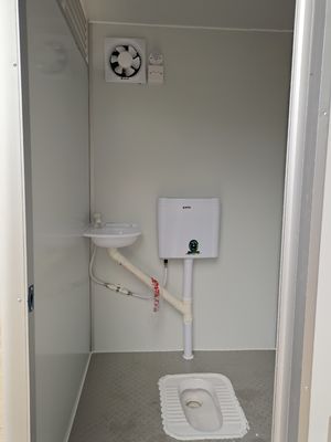 Toilet Portable Outdoor Baja Temporary Modular Camping Kamar mandi umum