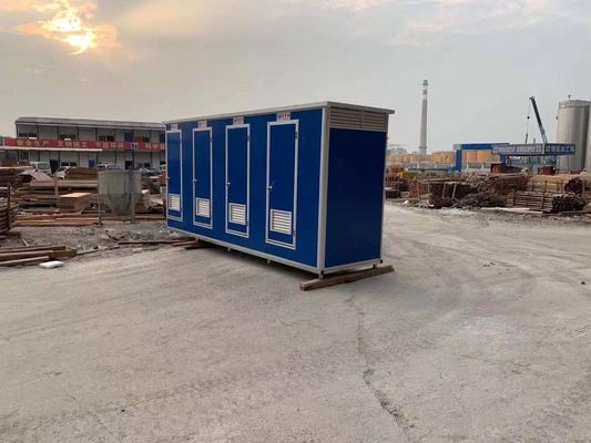 Sewa Umum Mobil Portable Toilet Kabin Kamar Mandi Untuk Situs Pertambangan