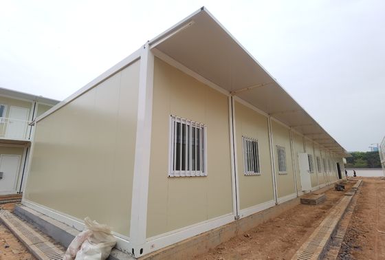 Rumah Kontainer Modular 20ft Prefabrikasi Kantor Kantor Pre-Built Container Kamar Tidur