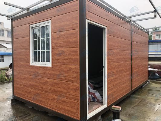 BOX SPACE 2024 rumah portabel modular, rumah taman kayu, rumah prefabrikasi baja dengan pelapis eksterior