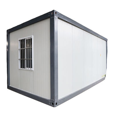 Satu Kamar Tidur Kerangka Logam Struktur Baja Modular Merobohkan Mobil Rumah Kecil Prefab Rumah Kontainer Dijual