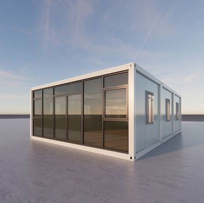 BOX SPACE Modular Housing Real Estate Rumah Prefab Gartenhouse Bangunan Cepat Rumah Prefabrikasi Untuk Ekuador