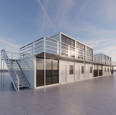20ft 40ft Prefab Pengiriman Kontainer Rumah Mewah Prefabrikasi Rumah Modular Modular Prefabrikasi Rumah Kaca
