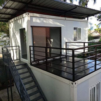 Bangunan bengkel prefabrikasi, toko kontainer kecil, rumah prefabrikasi kontemporer, rumah prefabrikasi khusus