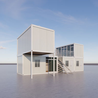 Pabrik Desain Modern Prefabrikasi Portable Baja Mobile Modular Container Pengiriman Frame Mudah perakitan Rumah Penggunaan