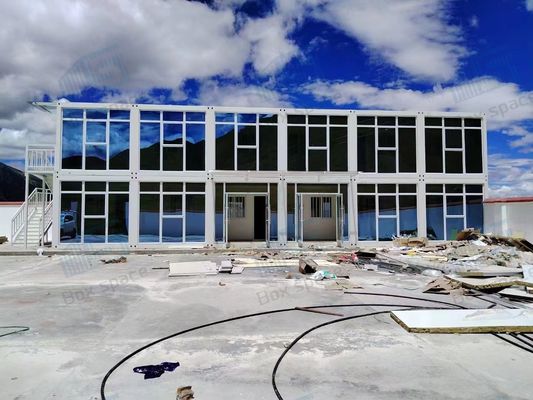 Rumah Kontainer Flat Pack untuk Pengangkutan yang Mudah