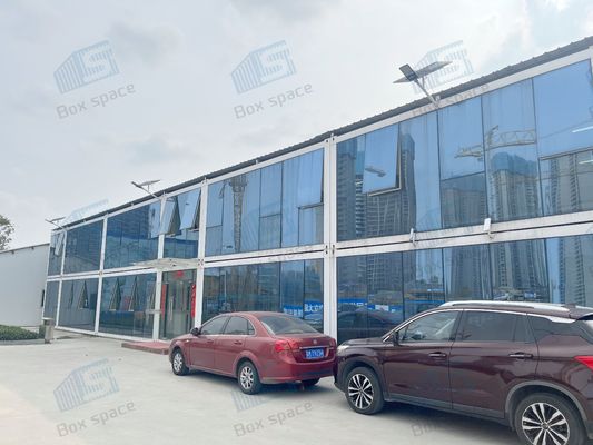 Box Space Container Rumah 40ft Customisable Amerika Prefab Rumah Polandia Container Rumah Untuk Dijual