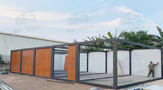 Steel Prefabricated Warehouse Storage Struktur Modular Dengan Bantalan Lantai yang Kuat Dan Waterproof.