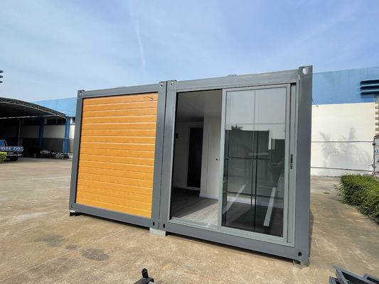 New Generation Sandwich Panel Steel House LEGO Container House, Container Van Dengan Sistem Ketukan Dan Dekorasi