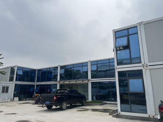 BOX SPACE Rumah Prefabrikasi Murah Bangun Kontainer Ukuran Kecil Rumah Desain Hotel Rumah Prefabrikasi Kontainer Rumah