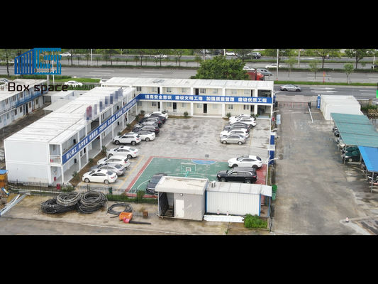 BOX SPACE Rumah Kontainer Modul Prefab Pengiriman Kontainer Rumah Kontainer Modular Rumah Kantor Rumah Kabin