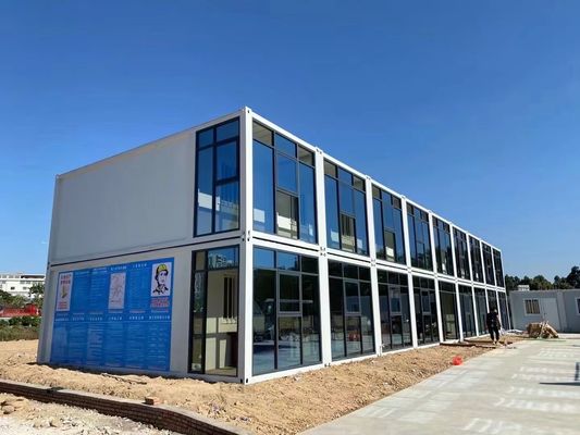 Rumah Kontainer Modular Rumah Kantor Rumah Kabin Situs Konstruksi Kantor Kontainer Kontainer Kantor Prefabrikasi