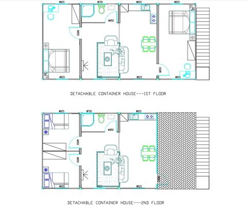 Log Cabin Kits Rumah Prefab Untuk Kamar Taman Dan Rumah Kabin Thailand Rumah Kontainer Portable Dengan Isolasi Tepi