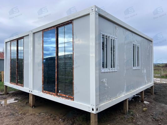 BOX SPACE 2 Lantai Rumah Prefab Kontainer Pengiriman Rumah Frame Industri Gable China Grosir Air Bnb Kontainer Rumah
