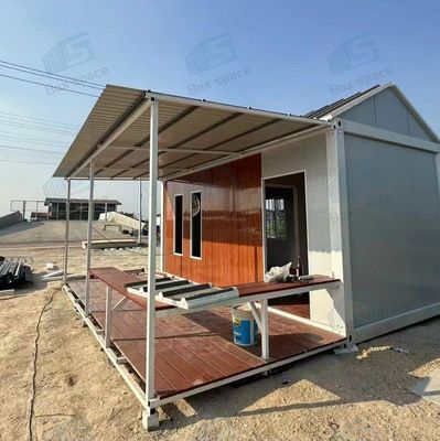 Rumah Liburan Modular Mewah Di Kontainer Pengiriman Siap Pindah Di Rumah Ringan Prefab Dengan Dapur Dan Kamar Mandi