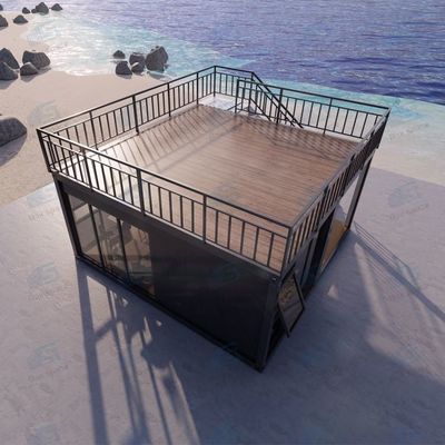 Rumah Prefabrikasi Tradisional Mewah 5 Kamar Tidur 3 Kamar Mandi Rumah Kecil Dari Cina Dengan Isolasi Baik Dan Furnitur